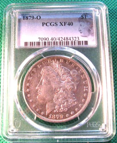 1879 O Morgan Silver Dollar PCGS XF40 #S724