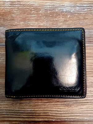 coach water buffalo wallet