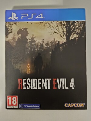 RESIDENT EVIL 4 REMAKE - Édition Steelbook PS4 UK Occasion - Jeu En Anglais/français