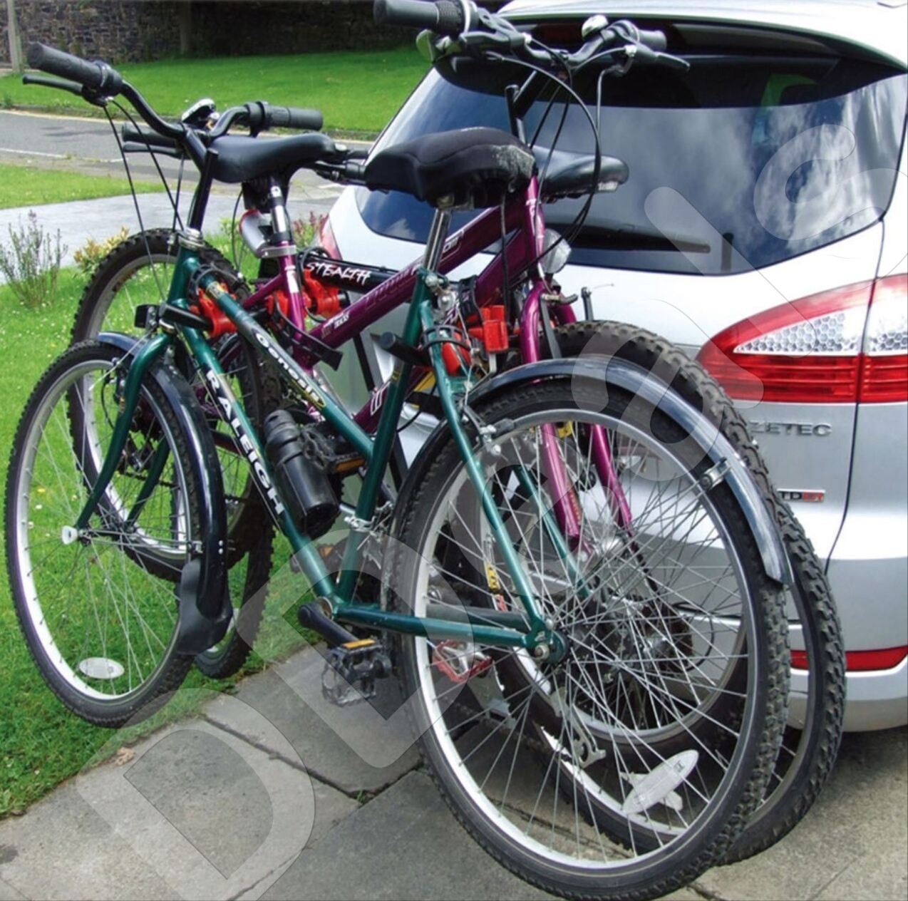 3 Bike Car Rack Carrier Triple Three Tow Bar Bicycle For Volvo XC40