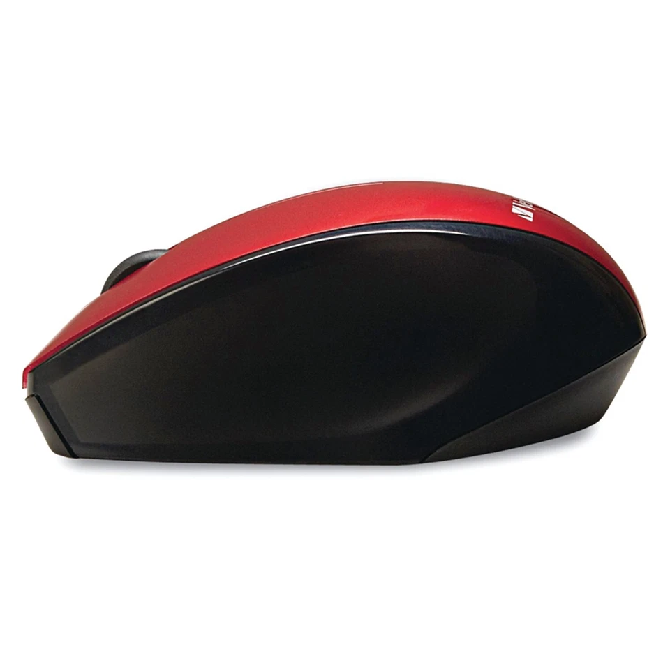 VERBATIM 97995 Wireless Multi-Trac Blue LED Optical Mouse (Red) - Image 3 of 4