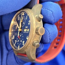 IWC Pilot's Watch Blue Chronograph 41mm IW388109 Complete Set 3