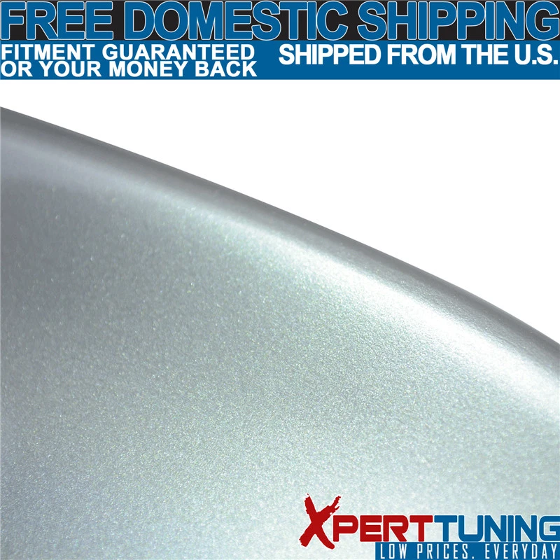 Fits 13-20 Scion FRS Subaru BRZ Toyota 86 TRD Trunk Spoiler Painted #D6S Silver - Image 4 of 4
