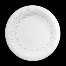 Large SNOWFLAKE Edge Coaster Silicone Mold AU