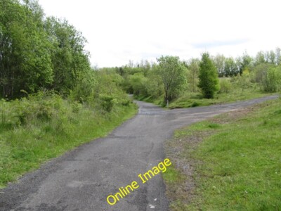 Photo 6x4 Trail junction at Colin Glen Forest Park Portpatrick  c2012