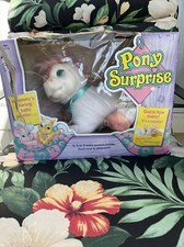 Hasbro Pony Surprise White Pink 1993