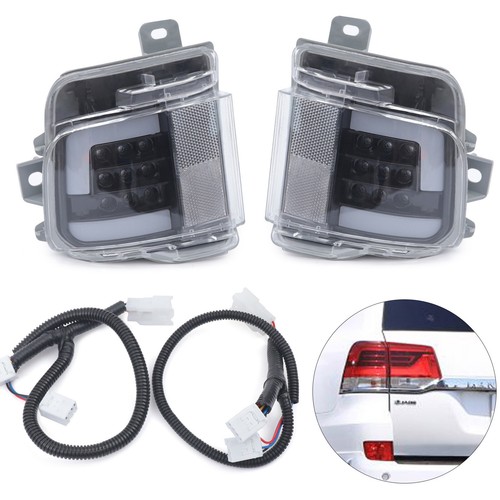 2 Pcs LED Rear Fog Lamp Tail Fog Light For Toyota Land Cruiser LC200 2016-2021 - Bild 5 von 10