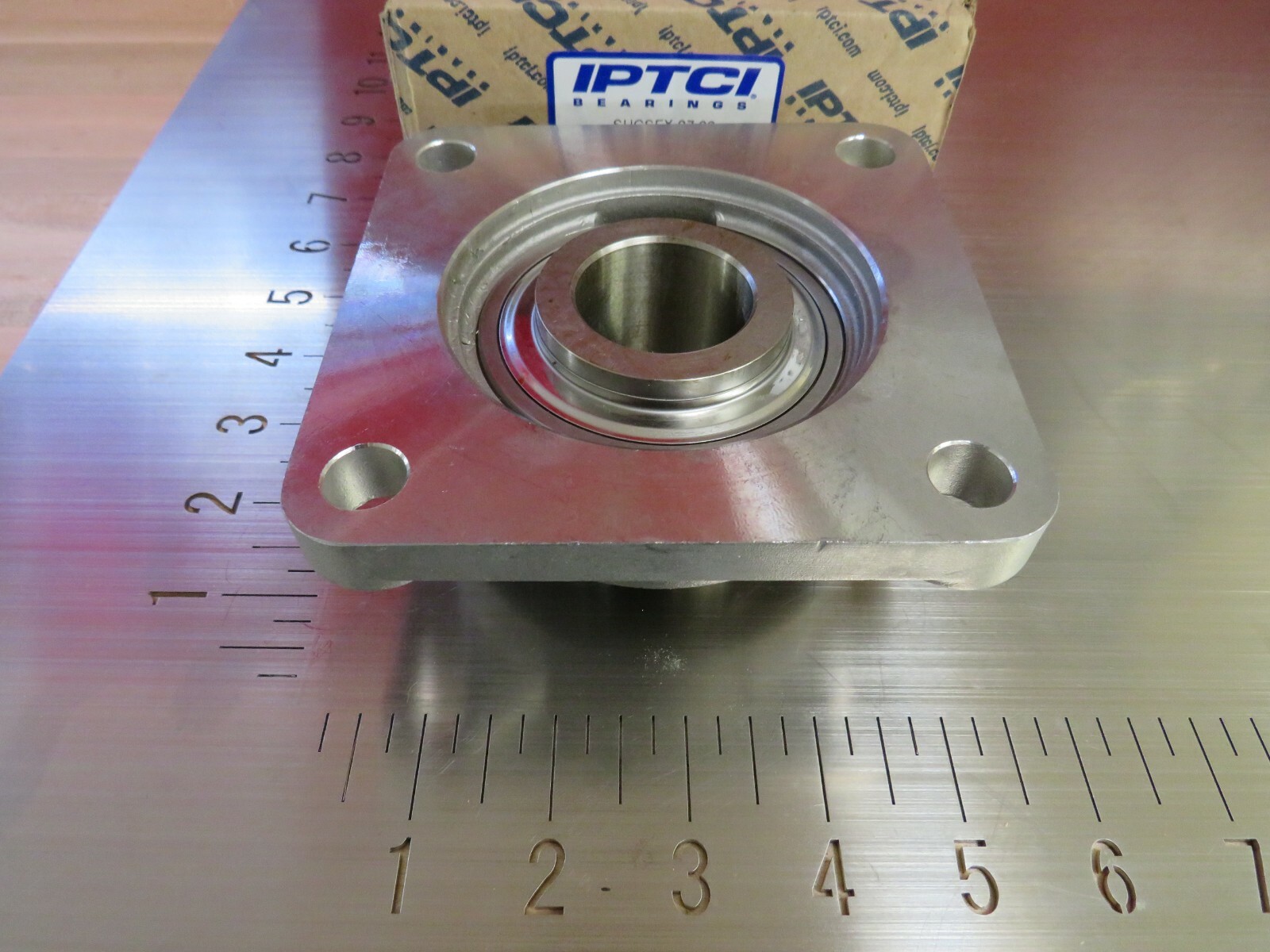 IPTCI Stainless Steel Bearing 4 Bolt Flange SUCSFX 07 23 eBay