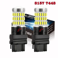 3157 3057 LED Backup Reverse Light Bulbs 6000K For Dodge Grand Caravan 1996-2019