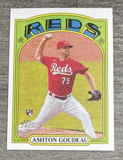 Ashton Goudeau RC 2021 Topps Heritage High Number Reds #610  *F245*