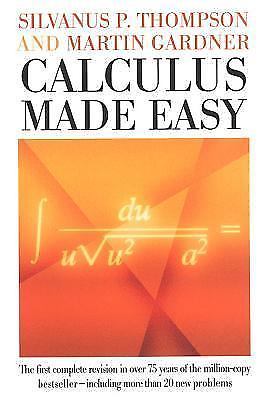 Calculus Made Easy