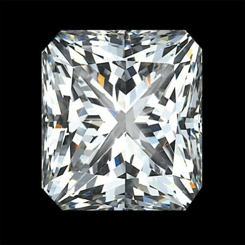12 X 10 MM 5.6CT Full White Radiant Diamond Cut Loose Moissanite