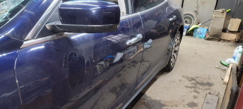 2014 Maserati Quattropo Rear Bumper Reinforcement