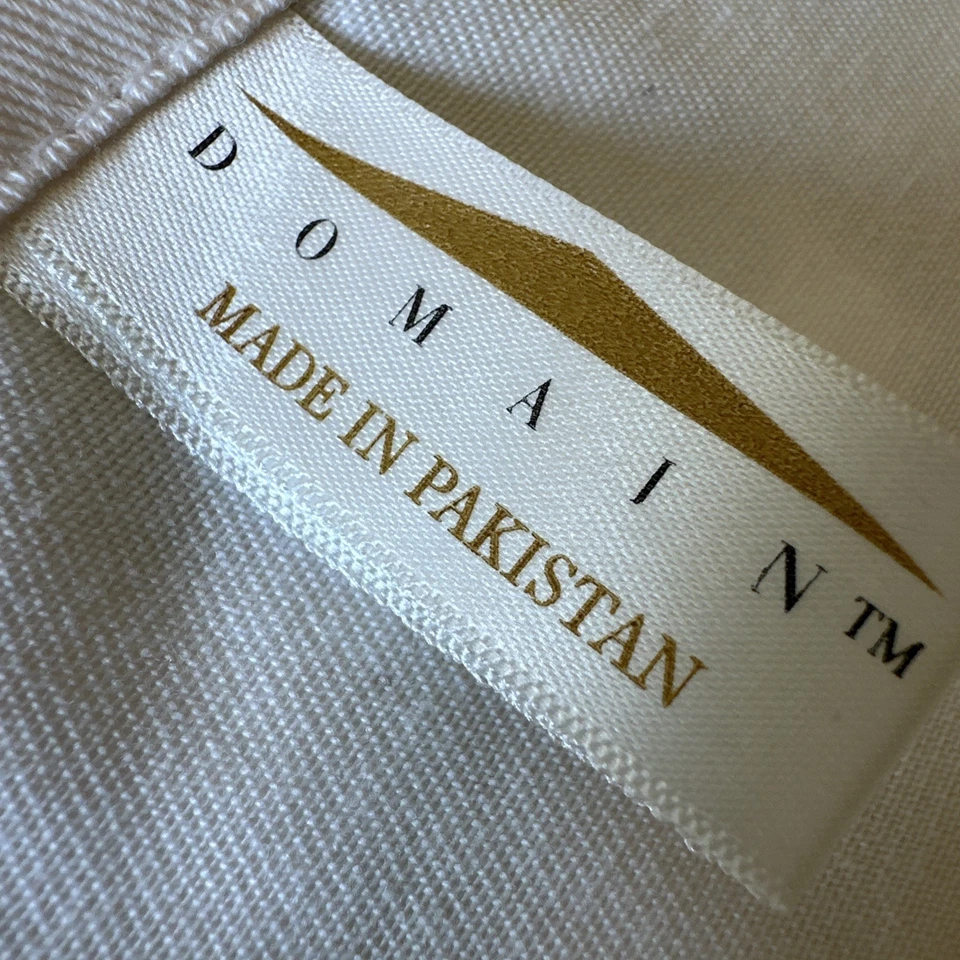 Cortina de Ducha Domain Floral Prado Algodón 72x72 Verde Lima Blanco Fucsia Foto 4 de 4