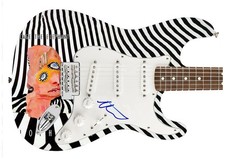 Cage The Elephant Matt Shultz Autographed Custom Photo Graphics 1/1 Guitar