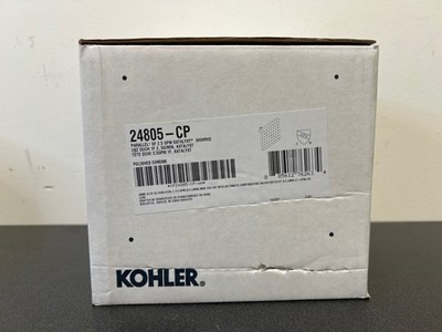 Kohler Parallel Shower Head, 2.5 GPM, Katalyst Air-Induction Technology