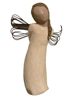 Willow Tree Engel Figur Thank You Dekofigur 13,5 cm Beige Keramik