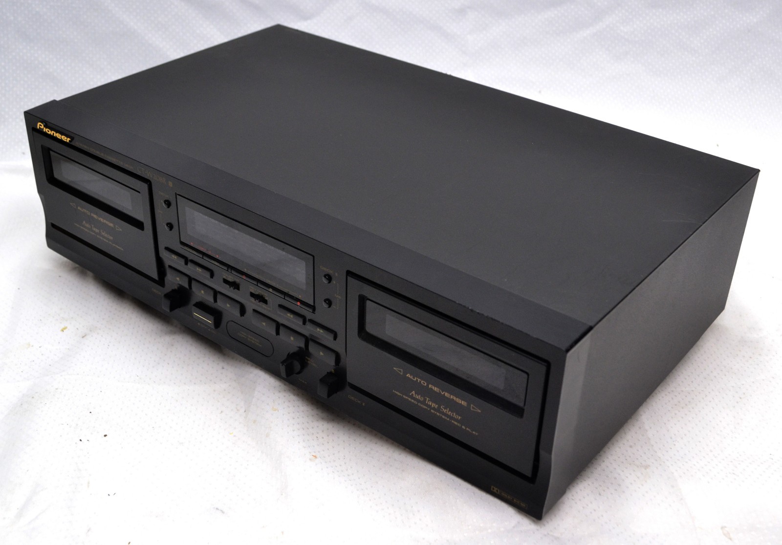 Pioneer CT-W208R Stereo Dual Cassette Deck - Parts/Repair