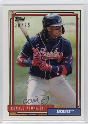 2021 Topps Transcendent Party 38/95 Ronald Acuna Jr #1992-RA 1cc7
