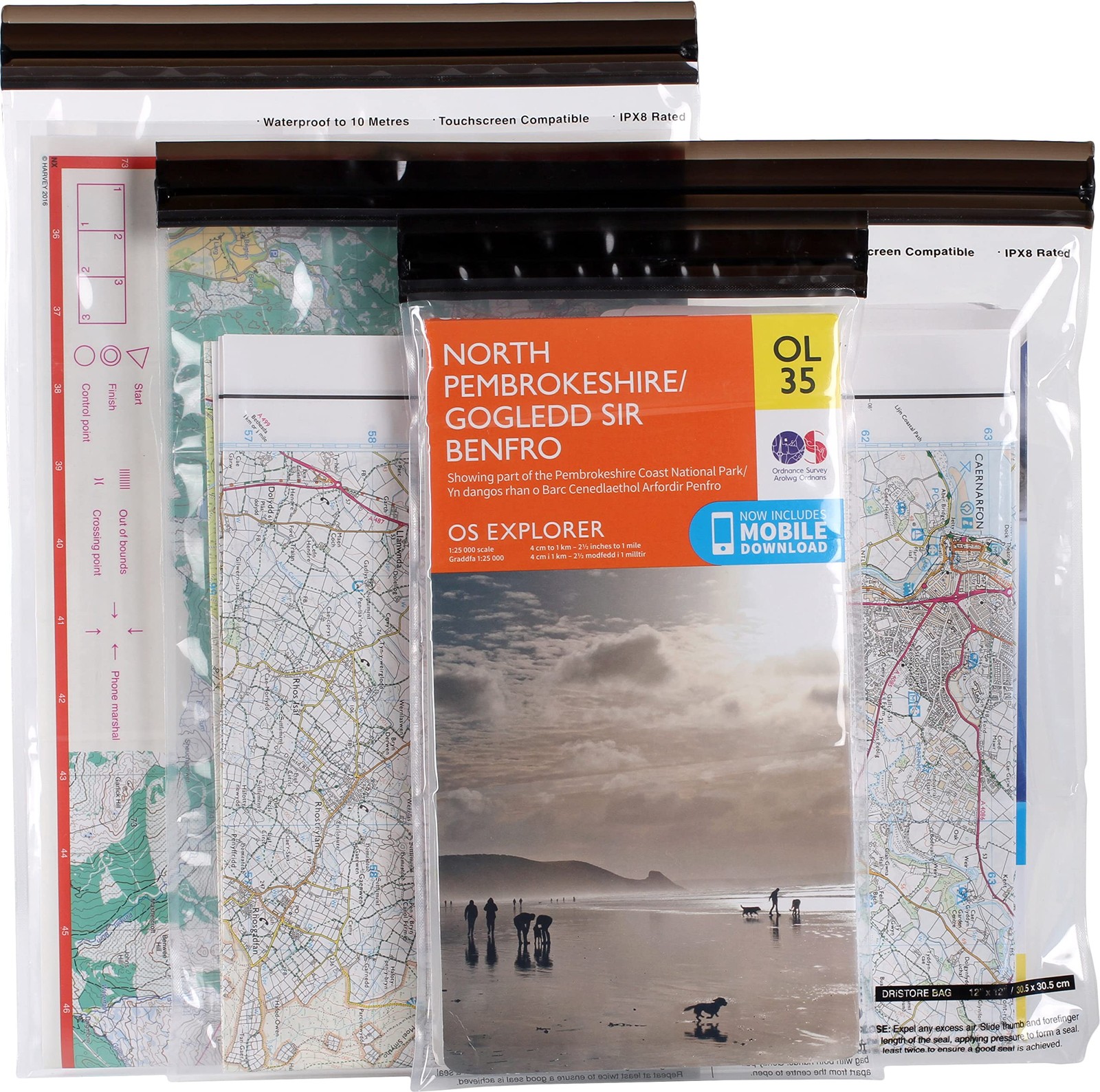 Lifeventure Lifeventure DriStore Waterproof LocTop bags - For Maps 3490₽