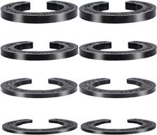 8PCS Refrigerator Door Hinge Shims, Refrigerator Door Height Adjustment Kits fo