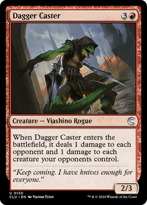 Dagger Caster #130 (LP) Ravnica Clue CLU Magic MTG