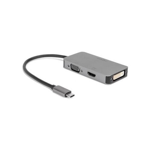 Rocstor Y10A268-B1 ROCSTOR PREMIUM USB C TO HDMI 2.0 OR DISPLAYPORT 1.4A MONITOR