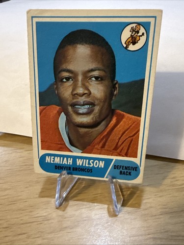 Nemiah Wilson #199 1968 Topps card
