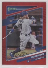 2021 Panini Donruss Holo Red Justin Turner #81 2qw