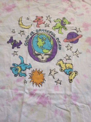 Grateful Dead Tye Dyed Ol' Grateful Dead Dancing Bear  T Shirt Size Small