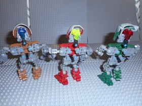 LEGO BIONICLE - MATORAN OF METRU NUI - Lot of 6 - 8607 8608 8609 8610 8611 8612