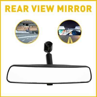 Quality 8'' View Rear Mirror Interior Replacement Night Day For Universal