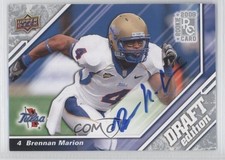 2009 Upper Deck Draft Edition Auto Brennan Marion #122 Auto 4p7