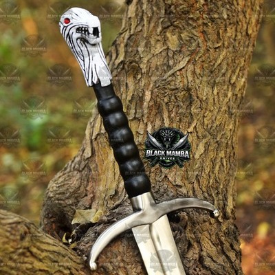 Longclaw Sword of Jon Snow, GOT Fantasy Display Sword with Wall Mount