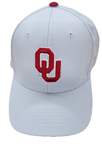 OKLAHOMA SOONERS OFFICIAL NCAA TOP OF THE WORLD GRAY FLEX FIT HAT CAP M/L - Picture 1 of 3