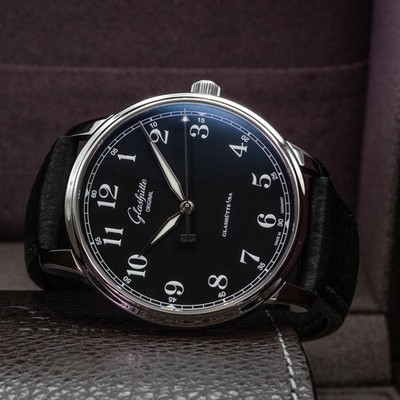 Glashutte Original Senator Excellence 1-36-01-03-02-01 40mm Steel Black Dial