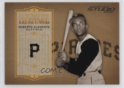 2004 Donruss Studio Heritage 257/999 Roberto Clemente #SH-5 HOF 1e22
