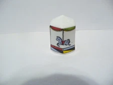 THIMBLE BIRCHCROFT CHINA GREAT BRITAIN HEXAGON SHAPE CAROUSEL