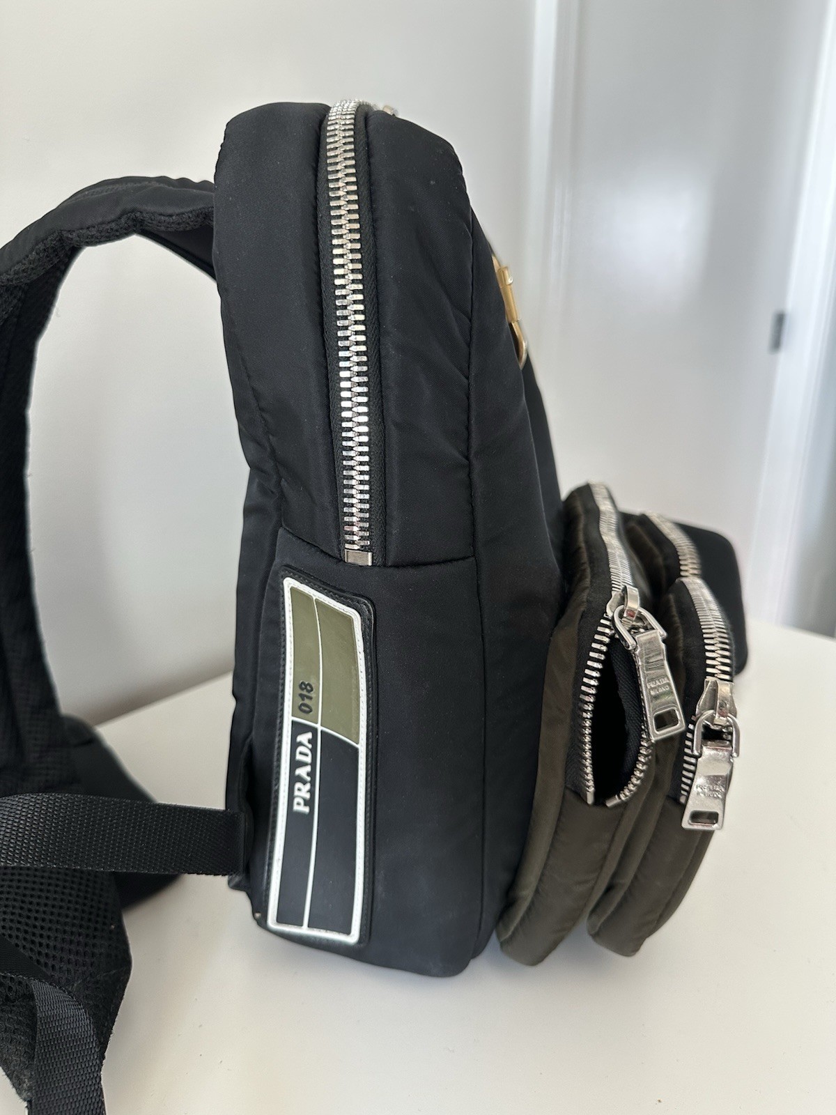 Prada Nylon Front Pocket Backpack Medium - image 8