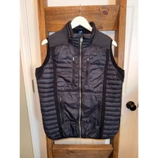 Kuhl Mens Down Puffer Vest Black Size M Lightweight Outdoor Puffer Vest