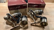 2xSHIMANO Sedona FB 4000  2x E-Spule Metall F...