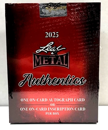 2025 Leaf Metal Authentics Multi Sports Factory Sealed Hobby Box