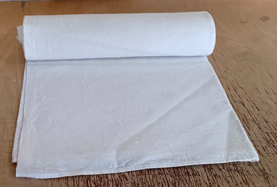 1 Bale Beautiful Vintage Machine Linen Circa 1930 Medium Fine Measures 1.40m x 2.20m
