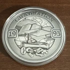 1993 Graduation 1 Ounce .999 Silver Round Coin