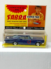 Gamda Koor Sabra Diecast 1/43 Scale 1966 Chevrolet Impala Police Car