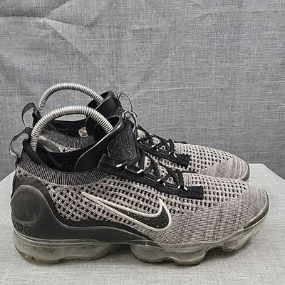 Nike Air Vapormax 2021 Flyknit Oreo Grey Black White DH4088-003 Women's sz 7