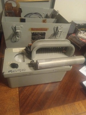 Vintage US Navy Radiac Set AN/PDR - 27 C With Paperwork | eBay
