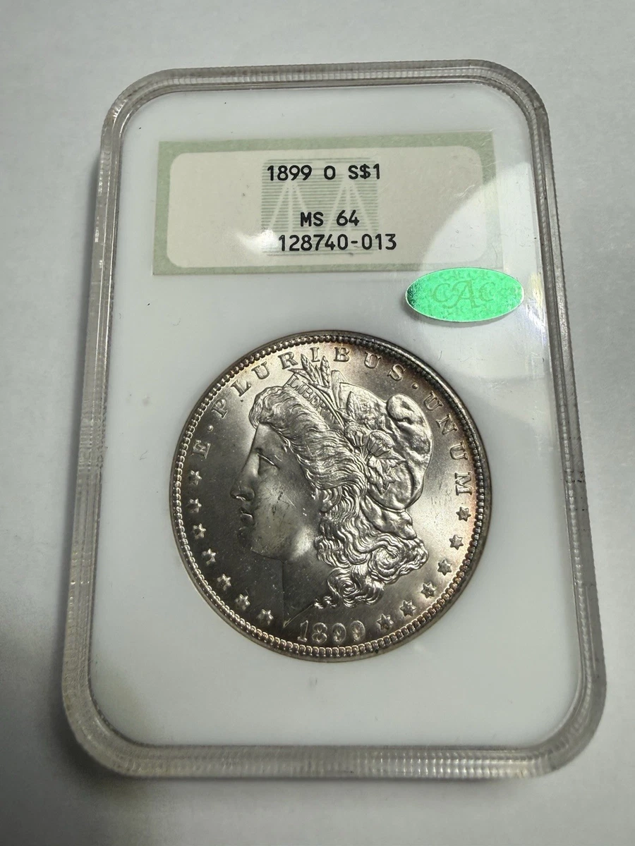 New Orleans Silver 1899 Year Morgan US Dollars (1878-1921) for