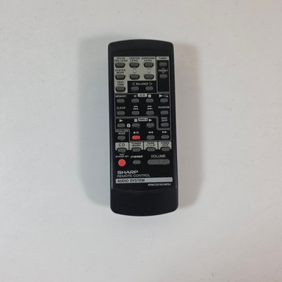Sharp Audio System Fernbedienung RRMCG0182AWSA getestet und funktionsfähig Original 