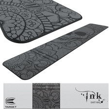 Dart Mat - World Champions/Ink/Mod Dart Oche Mat with Soft Tip and Steel Tip T